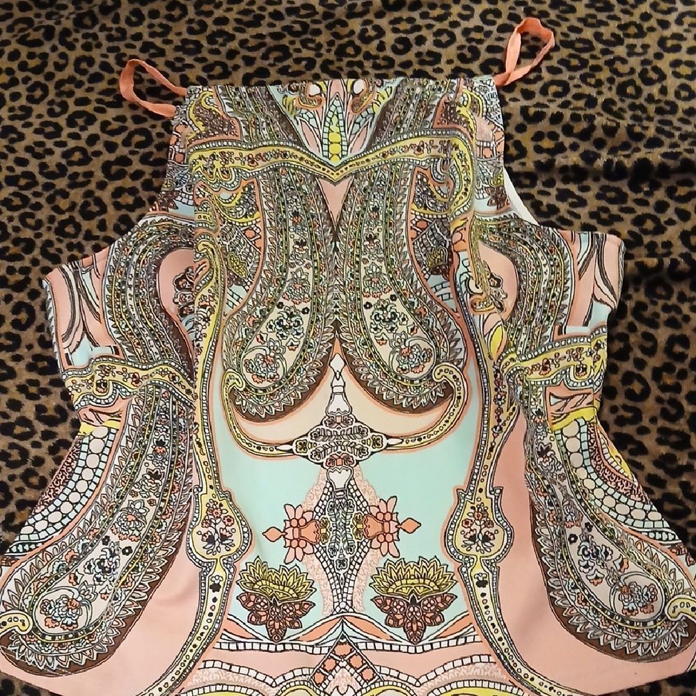 Bisou Bisou Michelle Bohbot Top Womens Size Large